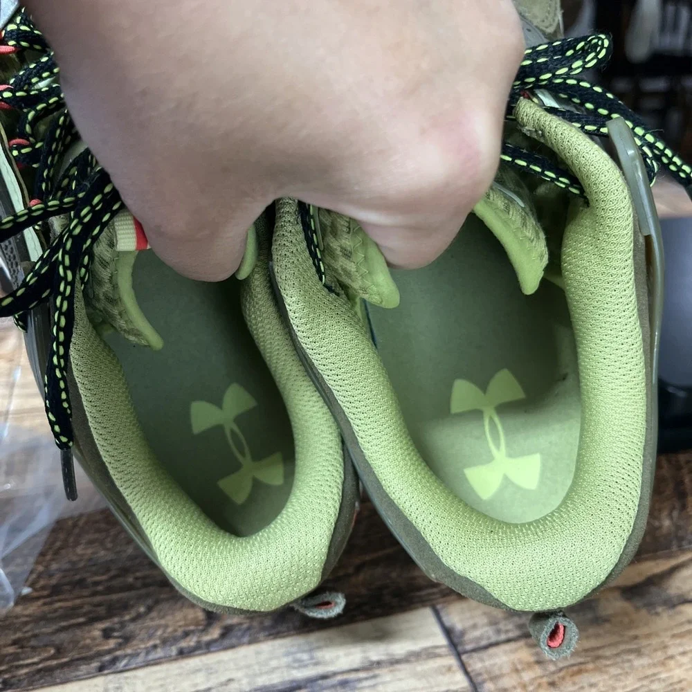 Under Armour HOVR Summit Marathon Running Shoes Mens 9.5 Sneakers Green